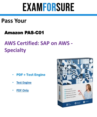 How EXAMFORSURE Provide Easy Access to Amazon PAS-C01 PDF File