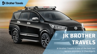 Taxi Service in Chandigarh