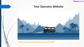 Tour Operator Website