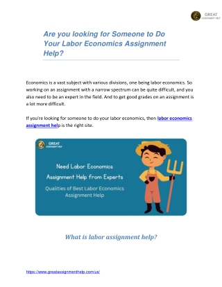 labor economics assignment help.edited