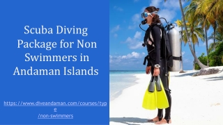 Scuba Diving Package for Non Swimmers in Andaman Islands