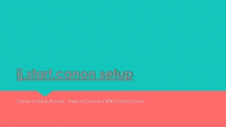 ij.start.canon setup