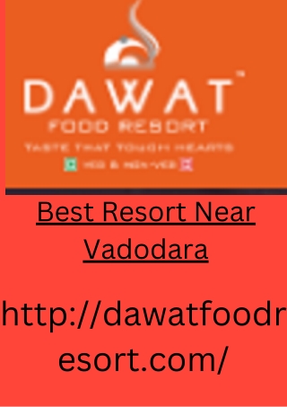 Best Resort Near Vadodara