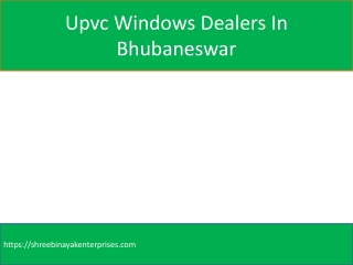 Upvc Windows Dealers In Bhubaneswar