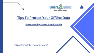 Tips To Protect Your Offline Data