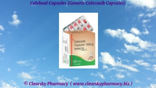 Celeheal Capsules (Generic Celecoxib Capsules)