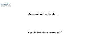 Accountants in London Sphericalaccountants.co.uk....