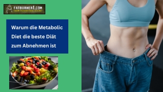 Warum die Metabolic Diet die beste Diät zum Abnehmen ist
