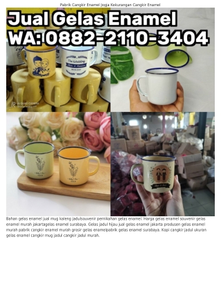 ౦88ᒿ~ᒿII౦~ᣮᏎ౦Ꮞ (WA) Cangkir Kecil Jadul Beli Gelas Enamel