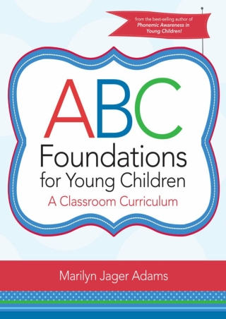 READ  ABC Foundations for Young Children A Classroom Curriculum