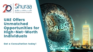 UAE Offers Unmatched Opportunities for High-Net-Worth Individuals