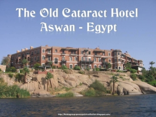 Hotel Old Cataract - Aswan Egypt