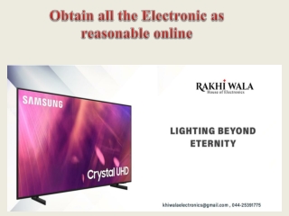 Obtain all the Electronic as reasonable online