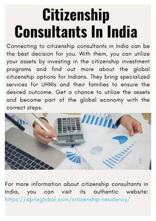 Citizenship Consultants In India