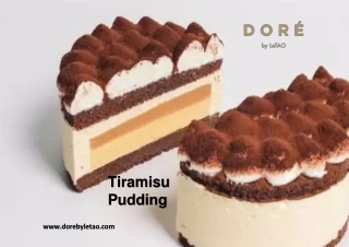 Tiramisu Pudding - Dore By LeTao
