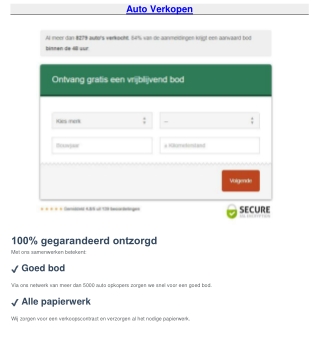 Auto Verkopen