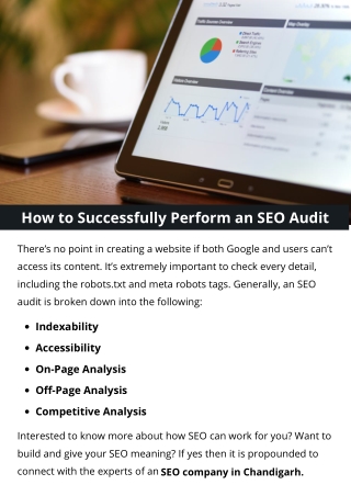 How to Successfully Perform an SEO Audit