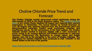 Choline Chloride Supply online