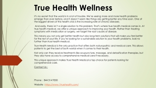 True Health Wellness