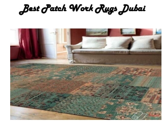 Best Patch Work Rugs Dubai