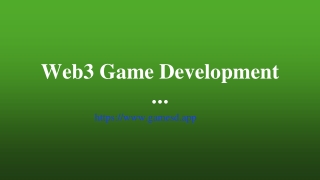 Web3 Game Development