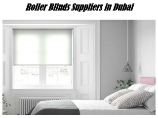 Roller Blinds Suppliers in Dubai