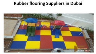 Rubber flooring Suppliers in Dubai