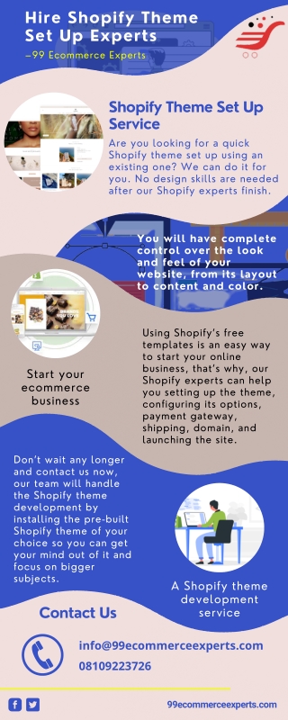 Hire Shopify Theme Set Up Experts
