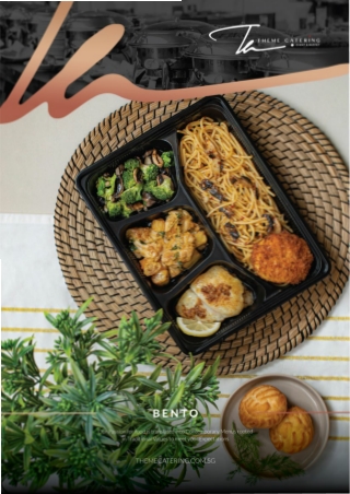 Bento catering halal Singapore Menu-Theme catering