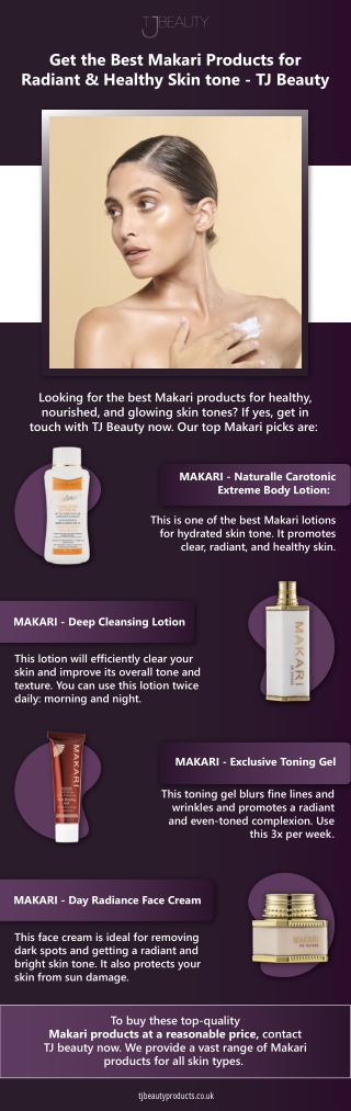 Get The Best Makari Products For Radiant & Healthy Skin Tone