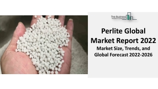 Perlite Global Market Trends, Growth, Segmentation And Outlook 2022-2031