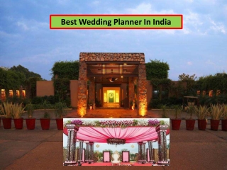 Destination Wedding Event Planner in Delhi NCR | Wedding Venue