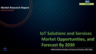 IoT Solutions and Services Market Revenue Growth and Quantitative Analysis Till