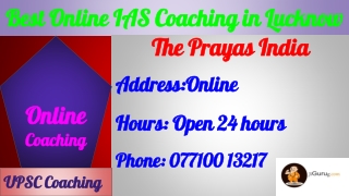 Top IAS Coaching in Lucknow