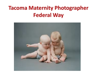 Tacoma Maternity Photographer Federal Way