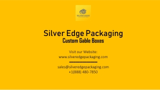 Information about Custom Gable Boxes