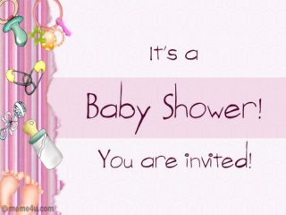 How to Write a baby shower invitation card
