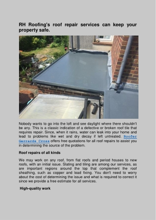 Best New Roofs in The Swillett