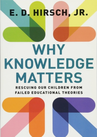 READ  Why Knowledge Matters Rescuing Our Children from Failed Educational