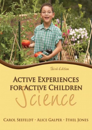 DOWNLOA T  Active Experiences for Active Children Science