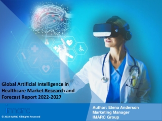 Artificial Intelligence in Healthcare Market Research & Forecast Report 2022-27