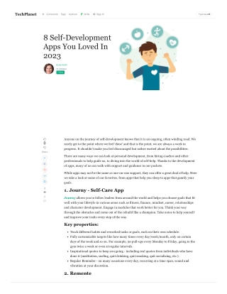 8 Self-Development Apps You Loved In 2023