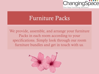 Furniture Packs