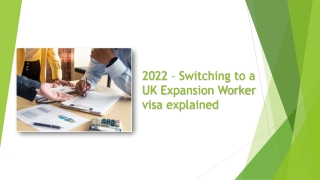 Switching to a UK Expansion Worker visa - Guide by The SmartMove2UK