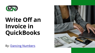 Write Off an Invoice in QuickBooks