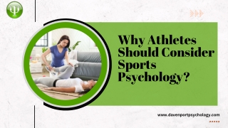 Why Athletes Should Consider Sports Psychology