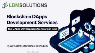 Blockchain DApps Development Services.