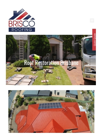 Colorbond Roof Restoration Brisbane