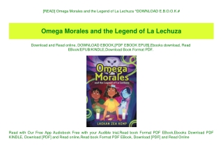[READ] Omega Morales and the Legend of La Lechuza ^DOWNLOAD E.B.O.O.K.#