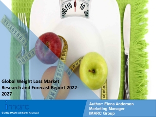 Weight Loss Market 2022: Industry Overview, Growth Rate and Forecast 2027